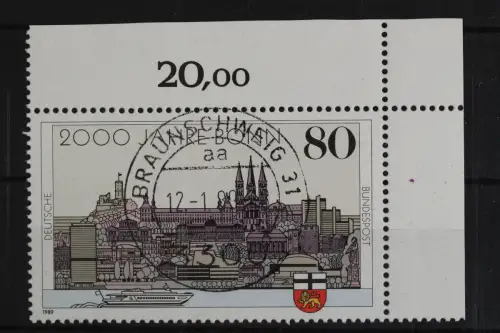 Deutschland (BRD), MiNr. 1402, Ecke rechts oben, EST - 619176