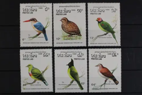 Laos, Vögel, MiNr. 1082-1087, postfrisch - 615596