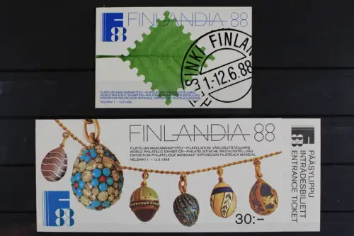 Finnland, MiNr. MH 19 + 21, postfrisch - 621225