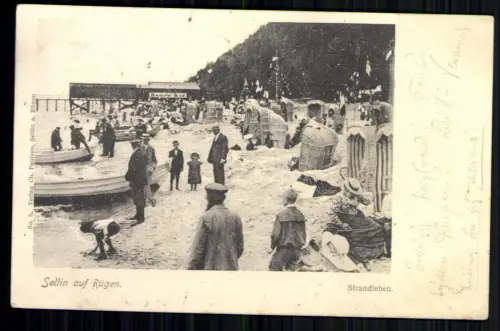 Sellin, Insel Rügen, Strandleben - 416157