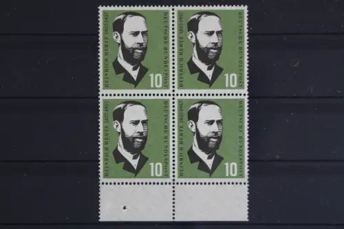 Deutschland (BRD), MiNr. 252, 4er Block, Unterrand, postfrisch - 624717