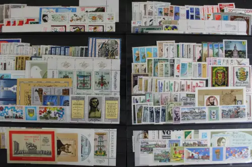 DDR, MiNr. 2920-3365 - Jahrgänge 1985-1990, Kollektion, postfrisch - 702298