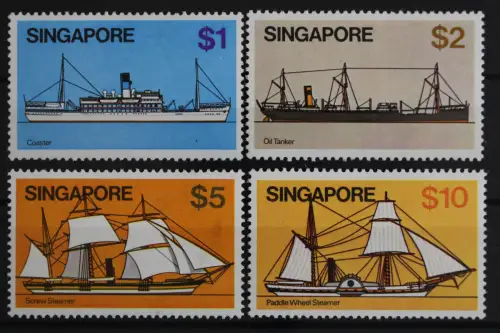 Singapur, Schiffe, MiNr. 351-354, postfrisch - 628823