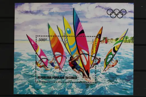 Kongo-Brazzaville, Schiffe, MiNr. Block 33, postfrisch - 628871