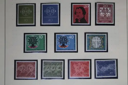 Deutschland (BRD) 1960-1969, postfrische Sammlung, incl. Lumogen - 702602