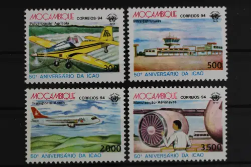 Mocambique, Flugzeuge, MiNr. 1317-1320, postfrisch - 630338