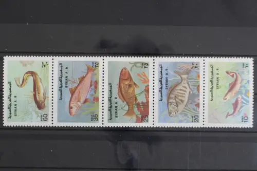 Syrien, Fische / Meerestiere, MiNr. 1403-1407, postfrisch - 629664