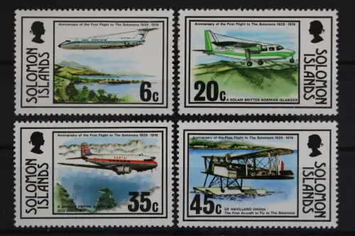 Salomoninseln, MiNr. 326-329, Flugzeuge, postfrisch - 633587