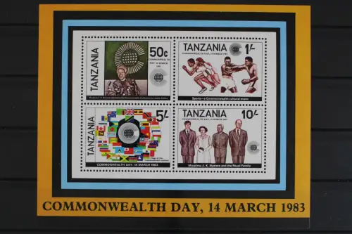 Tansania, MiNr. Block 32, Boxen, postfrisch - 635097