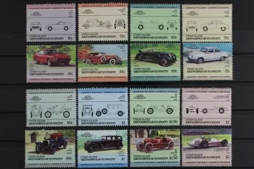 St. Vincent-Grenadinen Union Island, MiNr. 110-125, postfrisch - 635439
