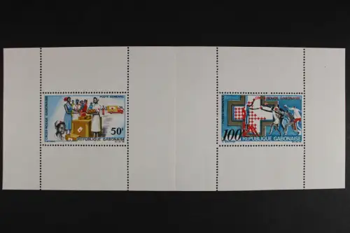 Gabun, MiNr. 306-307, Heftchenblatt, postfrisch - 634986