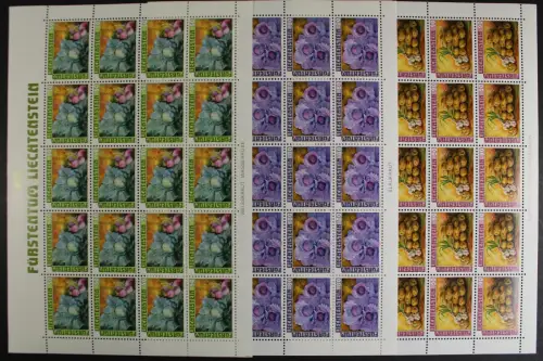 Liechtenstein, MiNr. 904-906, Kleinbögen, postfrisch - 636501