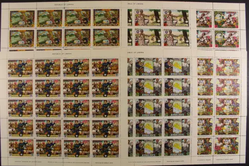 Liberia, MiNr. 420-425, 20er Bögen, postfrisch - 636049M