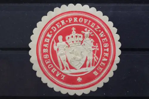 Münster, Landesbank Westfalen, Siegelmarke - 636581