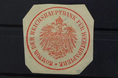 Komtor der Reichshauptbank für Werthpapiere, Siegelmarke - 636576