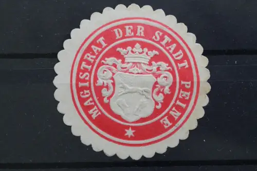 Peine, Magistrat der Stadt Peine, Siegelmarke - 638661