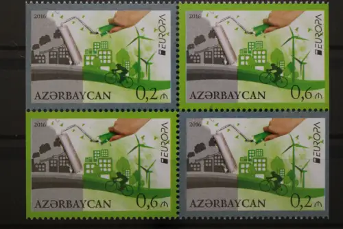 Aserbaidschan, MiNr. 1140-1141 D, Heftchenblatt, postfrisch - 637526