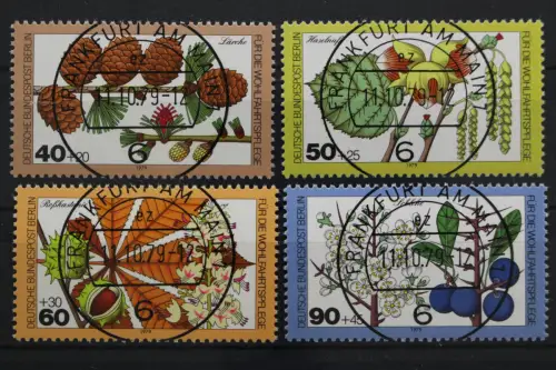 Berlin, MiNr. 607-610, zentrisch VS F/M, EST - 638529