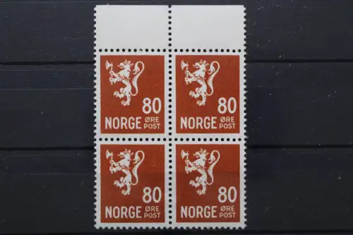 Norwegen, MiNr. 322, Viererblock, postfrisch - 640394