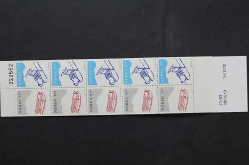 Norwegen, MiNr. 1170-1171, MH 23, postfrisch - 640458