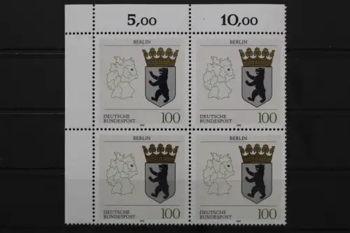 Deutschland, MiNr. 1588, 4er Block, Ecke links oben, postfrisch - 645636