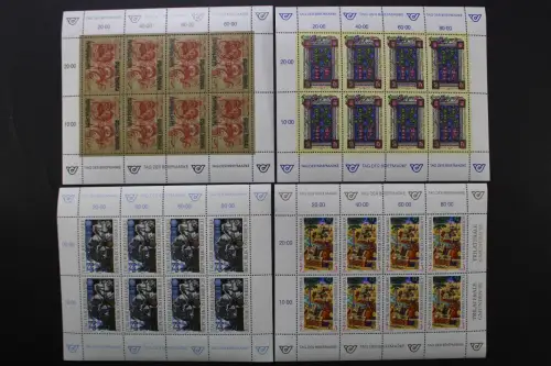 Österreich, Tag der Briefmarke 1991-1999, 9 Kleinbögen - 704150