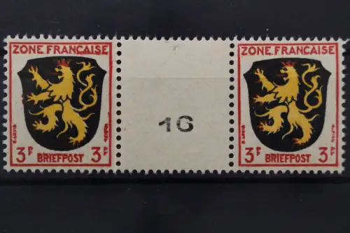 FZ Allg. Ausgabe, MiNr. 2, ZW M-Nr. 16, postfrisch - 644120