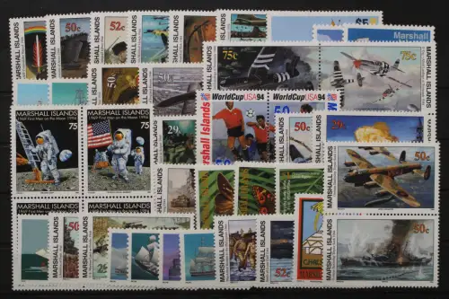 Marshall-Inseln, MiNr. 499-564, Jahrgang 1994, postfrisch - 646111