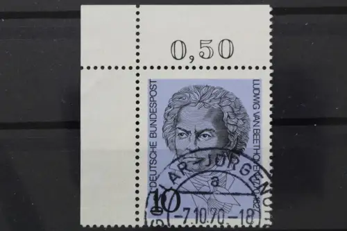 Deutschland (BRD), MiNr. 616, Ecke links oben, gestempelt - 646596