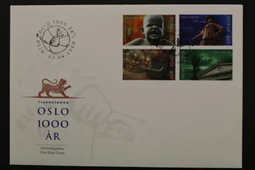 Norwegen, MiNr. 1342-1345, FDC - 648970