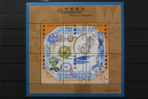 Macau, MiNr. 1111-1116, Kleinbogen, postfrisch - 649043