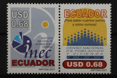 Ecuador, MiNr. 2536-2537 Paar, postfrisch - 649822