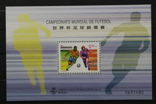 Macau, MiNr. Block 56, postfrisch - 649036