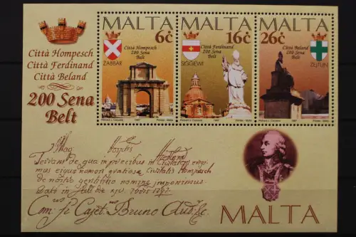Malta, MiNr. Block 15, postfrisch - 652730