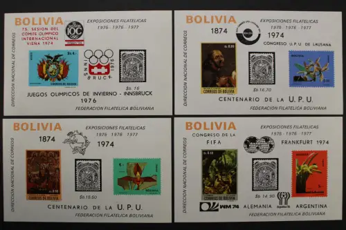 Bolivien, MiNr. Block 44-47, postfrisch - 654853