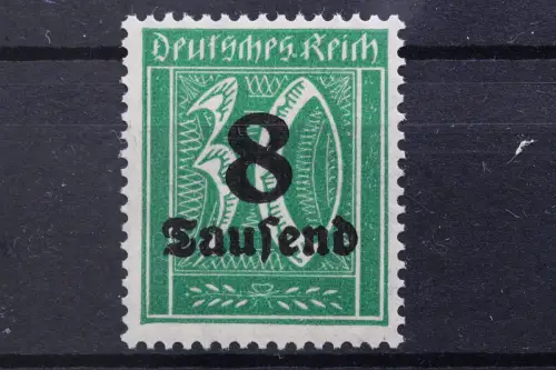 Deutsches Reich, MiNr. 278 PLF IV, postfrisch, geprüft Infla - 658613