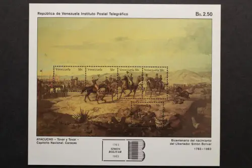 Venezuela, MiNr. Block 30, postfrisch - 657819