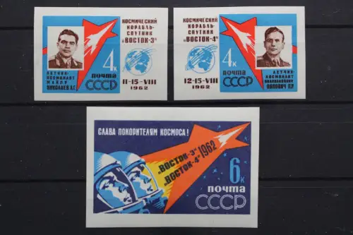 Sowjetunion, MiNr. 2634-2636 B, postfrisch - 657579