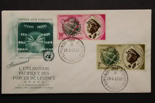 Burundi, MiNr. 51.52, FDC - 657995