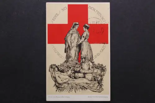 Rotes Kreuz, Kriegsszene 1. Weltkrieg, Königreich Sachsen - 422271