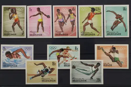 Burundi, MiNr. 125-134 B, postfrisch - 658867