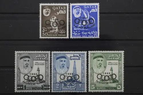 Qatar, MiNr. 37-41, postfrisch - 658762