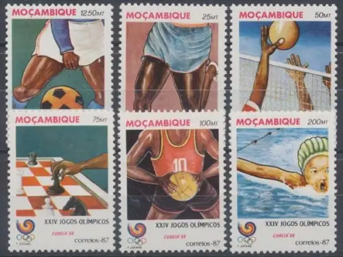 Mocambique, MiNr. 1094-1099, postfrisch - 694842