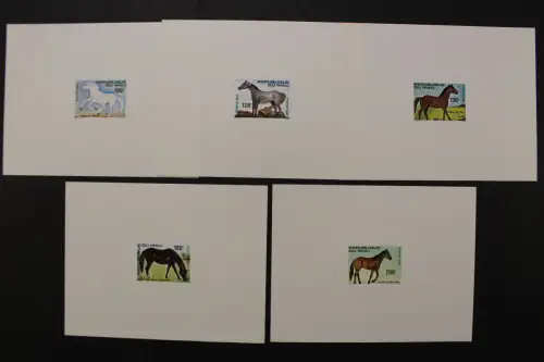 Mali, MiNr. 762-766 SB, Sonderdrucke, ungebraucht - 659444