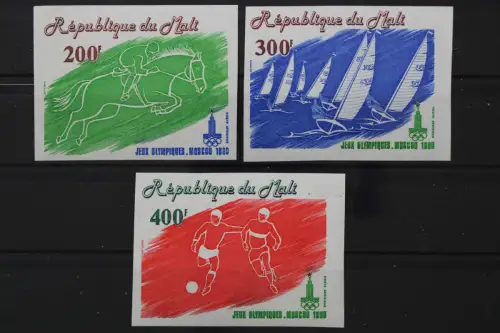 Mali, MiNr. 755-757 B, postfrisch - 659450