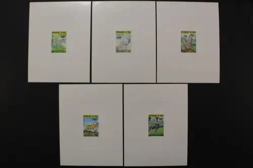 Mali, MiNr. 744-748 SB, Sonderdrucke, ungebraucht - 659428