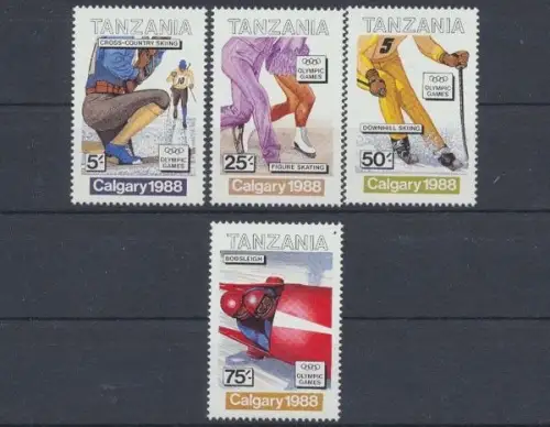 Tansania, MiNr. 476-479, postfrisch - 694856