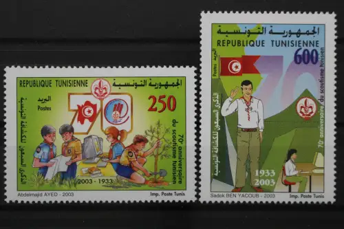 Tunesien, MiNr. 1553-1554, postfrisch - 661526