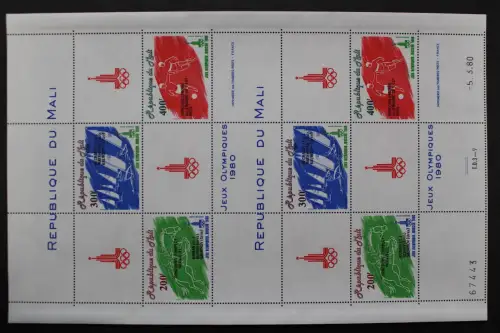 Mali, MiNr. 794-796, Kleinbogen, postfrisch - 202405M
