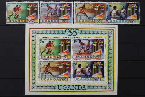 Uganda, MiNr. 286-289, Block 25, postfrisch - 202361